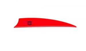 Bohning X Vanes Shield Cut 3 in. Neon Red 36 pk. - 10771NR3S