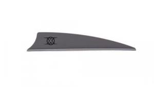 Bohning X Vanes Shield Cut 3 in. Silver 36 pk. - 10771SL3S