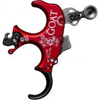 Tru Ball GOAT 3 Finger Red/QuickSilver Medium - TGOT-RDQS-M