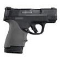 Hogue HandAll Beaver Tail Handgun Grip Sleeve S&W M&P 9 Shield Plus Slate Grey Hogue HandAll Beaver Tail Handgun Grip Sleeve S&W M&P 9 Shield Plus Slate Grey