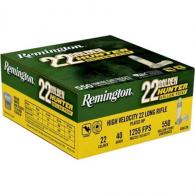 Remington Golden Hunter Rimfire Ammo 22 LR. 40 gr. Plated Hollow Point 550 - R21253 Remington Golden Hunter Rimfire Ammo 22 LR. 40 gr. Plated Hollow Point 550 - R21253