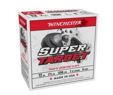 Winchester Super Target Load 12 ga. 2 3/4 in.1 oz. 8 Round 25 rd. - TRGT12508 Winchester Super Target Load 12 ga. 2 3/4 in.1 oz. 8 Round 25 rd. - TRGT12508