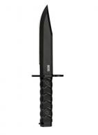 SOG Knives BAR15C Clip Point Bayonet Fixed Knife 7-1/10" Clip Point Blade Black Box - SOG-BY1004-BX