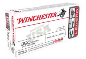 Winchester Rifle Ammo, 350 Legend, 145 Grain, Full Metal Jacket, 20 Rounds - USA3501 Winchester Rifle Ammo, 350 Legend, 145 Grain, Full Metal Jacket, 20 Rounds - USA3501