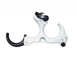 Tru Ball Honey Badger Claw Flex CK Release Cloud White Cerakote 3 Finger Me - THBF-CKWH-M