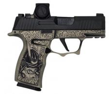 Shark Coast Customs Shark Samurai 365X Semi Auto Pistol, 9mm, 3.1" Barrel, 12 Rounds - 300-142-0410-04