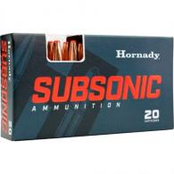 Hornady Subsonic Rifle Ammo 338 ARC 307 gr. Sub-X 20 rd. Hornady Subsonic Rifle Ammo 338 ARC 307 gr. Sub-X 20 rd.