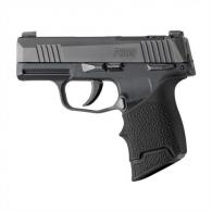 Hogue Overmolded Rubber Magazine Extended Base Pad for Sig P365/365-380 10rd Black Hogue Overmolded Rubber Magazine Extended Base Pad for Sig P365/365-380 10rd Black
