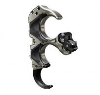 Tru Ball Aileron HBC Flex Release Black/Quick Silver Brass 3 Finger Medium - THAF-BKQS-M