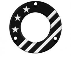 Axcel Driver Hubcap Black w/Engraving Made In USA/Patriotic Theme - ADVR-HUB-BKUSA