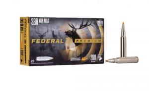Federal Premium Rifle Ammo 338 Win. Mag. 200 gr. Trophy Bonded Tip 20 rd. - P338TT2 Federal Premium Rifle Ammo 338 Win. Mag. 200 gr. Trophy Bonded Tip 20 rd. - P338TT2