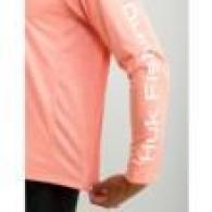 HUK VENTED PURSUIT FRESH SLMN HTHR LS L