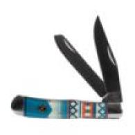 Roper Knife Sunset Series Trapper 2 Blade 3.25in