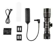 Streamlight ProTac HPX PRO USB Rail Mounting System, Rechargeable Battery, Black - 89016