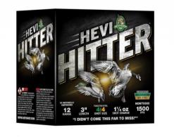 HEVI-SHOT HEVI-HITTER 12GA 3IN 1-1/4OZ #4 TUNGSTEN/STEEL 25 RD/BX 10 BX/CS