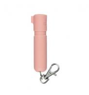 Sabre Mighty Discreet Pepper Spray with Snap Clip Keychain Soft Pink - MD-SP-02