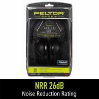Peltor Sport Tactical 500 Electronic Ear Muffs 26dB Black - TAC500-NS-8 Peltor Sport Tactical 500 Electronic Ear Muffs 26dB Black - TAC500-NS-8