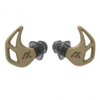 Axil X20 Passive Ear Plugs 17-24dB Desert Tan