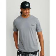 Huk KC Badge Series Short Sleeve Shirt Night Owl XL - H1000549-016-XL