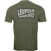 Leupold Premium Optics Short Sleeve Tee Light Olive 2XL - 185991