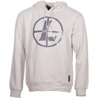 Leupold Distressed Reticle Hoodie Bone 3XL - 185897