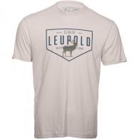 Leupold Bull Elk Short Sleeve Shirt Sand Medium - 185952