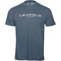 Leupold Riflescopes Short Sleeve Shirt Indigo Large - 185957