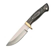 SZCO Drop Point Skinner Knife Black - 203361-BK