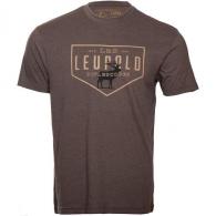 Leupold Bull Elk Short Sleeve Shirt Espresso Large - 185949