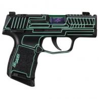 Sig Sauer P365 "Outlander Blue Laser" Handgun 9mm Luger - 3659BXR3PMS/XI681235OLBL Sig Sauer P365 "Outlander Blue Laser" Handgun 9mm Luger - 3659BXR3PMS/XI681235OLBL