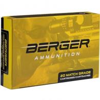 Berger Hybrid Target Rifle Ammo, 300 Norma Mag, 245 Grain, Jacketed Hollow Point, 20 Rounds Berger Hybrid Target Rifle Ammo, 300 Norma Mag, 245 Grain, Jacketed Hollow Point, 20 Rounds