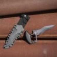 COLD STEEL DEMKO KRISS PUSH DAGGER 6" BLADE SK-5 STEEL MICAR