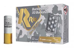 Rio Buckshot Royal Shotgun Ammo, 12 Gauge, 2.75", #00 Buckshot, 250 Round Case - RB129@ Rio Buckshot Royal Shotgun Ammo, 12 Gauge, 2.75", #00 Buckshot, 250 Round Case - RB129@