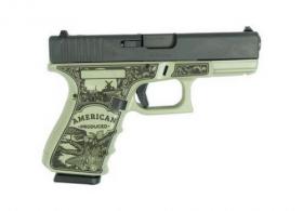 GLOCK G19 GEN4 COMPACT 9MM 4" 3/15RD MAG USA-American Made-Farm Ve - UG1950203AM29