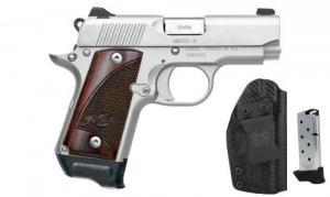 Kimber Mfg, Inc 3300255 Micro 9 RTC-K Bundle 9mm Luger 7+1 3.15" Match Grade Barrel - 3300255