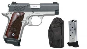 Kimber Mfg, Inc 3300256 Micro 9 Two-Tone RTC-K Bundle Micro Frame 9mm Luger 7+1 3.15" Stainless Match Grade Barrel - 3300256