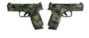 RUGER RXM 9MM PISTOL 4" BBL M81 CAMO, MAGPUL EHG, O.R. 2-15RD MAGS - 19400M81