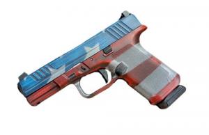 RUGER RXM 9MM PISTOL 4" AMERICAN FLAG O.R. 2-15RD MAGS - 19400FLAG