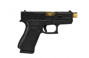 GLOCK 43X C4 KAVORKA 9MM BLACK ZAFFIRI PERCISION GOLD 3.92IN BARREL OR 10RD - UX4350204NKV4G GLOCK 43X C4 KAVORKA 9MM BLACK ZAFFIRI PERCISION GOLD 3.92IN BARREL OR 10RD - UX4350204NKV4G