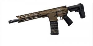 DIAMONDBACK DB15 5.56 10" Pistol TRUMP SEAL BURNT BRONZE W/SBA3 1-30RD MAG
