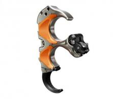 Tru Ball Aileron HBC Flex Release Orange/Quick Silver Brass 3 Finger Medium - THAF-ORQS-M