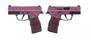 SIG SAUER P365X LADY BUG 9MM Pistol 3.1" BBL 2-12RD MAGS, OPTC PLTE COVER - 365X9BXR3PLB