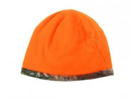 Hot Round Reversible Fleece Beanie OSFA Blaze/Realtree Edge - B04-1E-088-BLZ