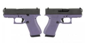 GLOCK G43X 9MM PISTOL 3.41" PURPLE ORCHID NIGHT SIGHTS 2-10RD MAGS GLOCK G43X 9MM PISTOL 3.41" PURPLE ORCHID NIGHT SIGHTS 2-10RD MAGS
