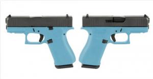 GLOCK G43X 9MM PISTOL 3.41" TIFFANY BLUE NIGHT SIGHTS 2-10RD MAGS GLOCK G43X 9MM PISTOL 3.41" TIFFANY BLUE NIGHT SIGHTS 2-10RD MAGS