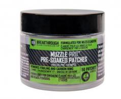 Breakthrough MuzzlePro Pre-Soaked Cleaning Patches - BT-MZ-SCP