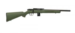 93R17 .17 HMR BL/OLIVE 5+1 Threaded Barrel  # - 96837