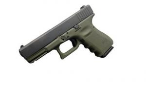 GLOCK 19 GEN 3 9MM PISTOL Olive Drab Green FRAME 4.01" FXD 5.5lb 2-15RD MAGS - PI1950203ODG GLOCK 19 GEN 3 9MM PISTOL Olive Drab Green FRAME 4.01" FXD 5.5lb 2-15RD MAGS - PI1950203ODG