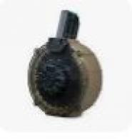 ORTHOS BLACK RIVER 30RD DRUM MAG Flat Dark Earth W BLACK PARTS