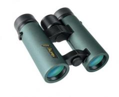 Alpen Wings Binoculars 10X34 Wide Angle, Open Bridge, BAK4 Glass, Green - 547